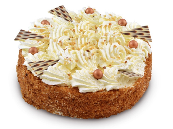 Hazelnoot progres taart&nbsp;10 personen