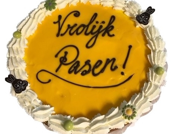 Paas advocaat vlaai 6 pers